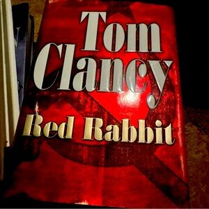 Tom Clancy red rabbit hardback